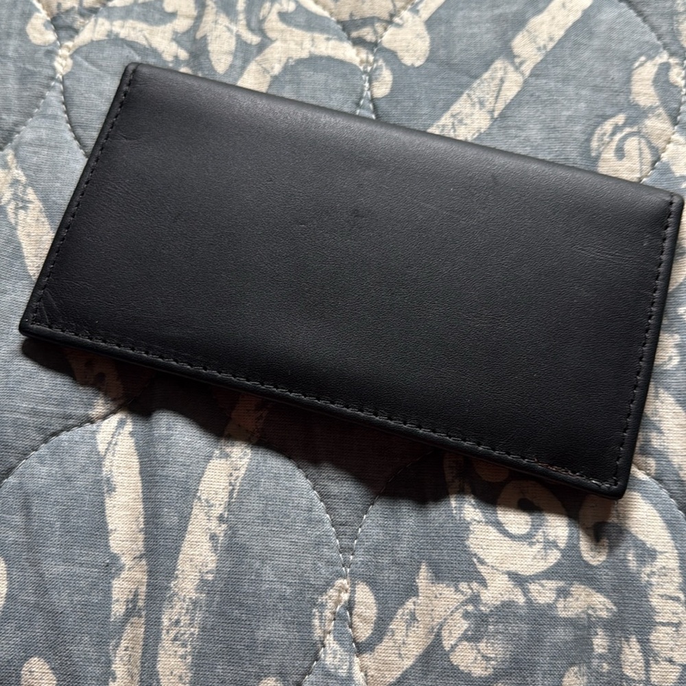 Harley Davidson leather check book cover & ID holder - Picture 4 of 4